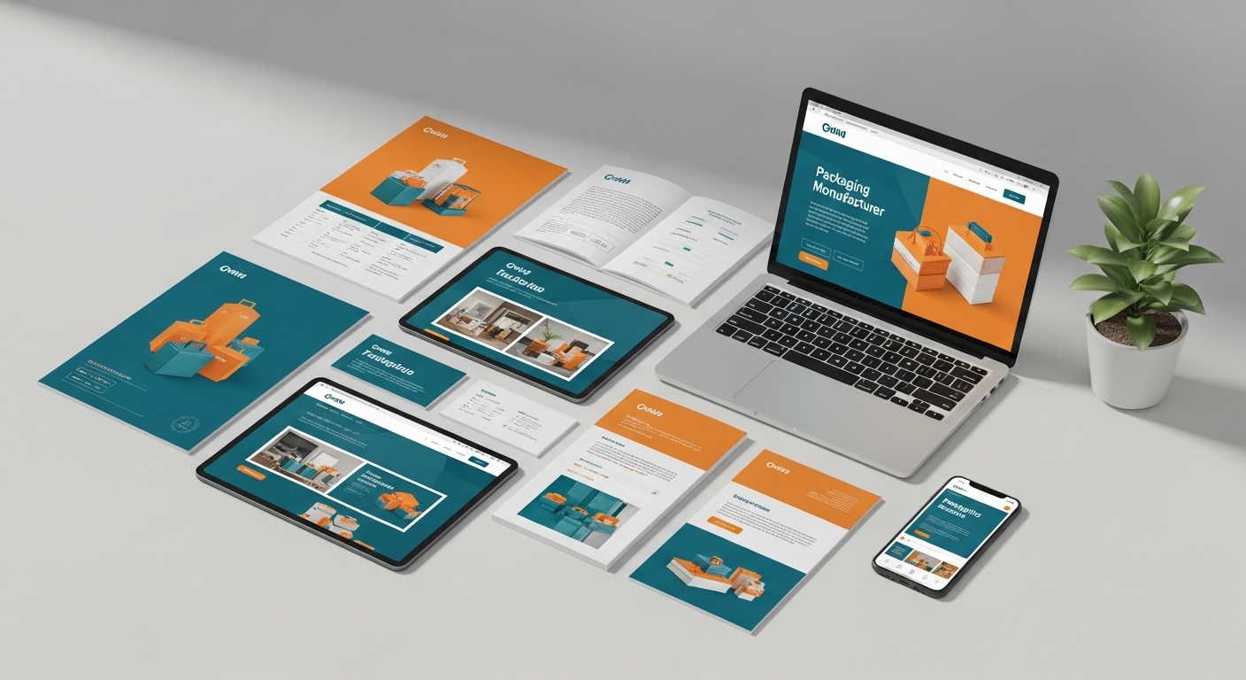 Monthly marketing output visual placeholder